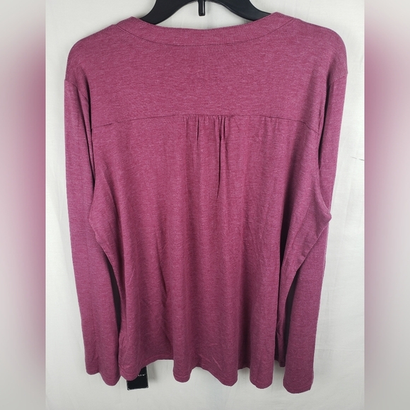 NWT Free To Live Women's Pink Long Sleeve Shirt Sz XXL - Picture 7 of 12